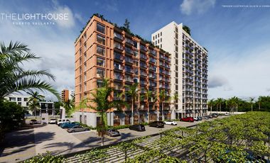 Departamento en venta en The Lighthouse Fluvial Vallarta | 2 recamaras ideal para renta