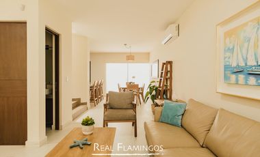 Casa en venta en Real Flamingos Bucerias con amenidades, alberca y seguridad