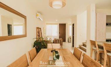 Casa en venta en Real Flamingos Bucerias con amenidades, alberca y seguridad