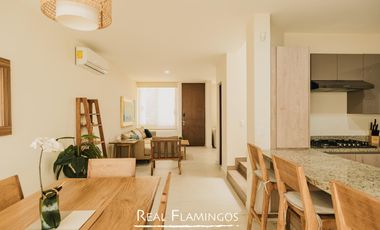 Casa en venta en Real Flamingos Bucerias con amenidades, alberca y seguridad