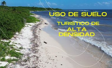 Terreno en Mahahual Beach Front