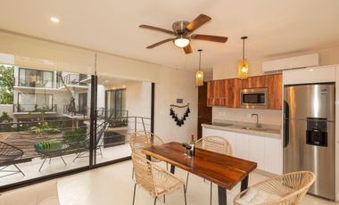 VENTA REMATE DEPARTAMENTO 1 RECAMARA SASKAB TULUM REGIÓN 15  ESCRITURA INMEDIATA