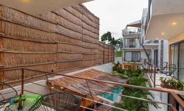 VENTA REMATE DEPARTAMENTO 1 RECAMARA SASKAB TULUM REGIÓN 15  ESCRITURA INMEDIATA