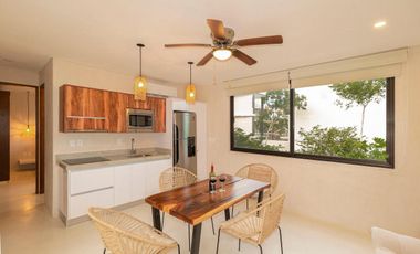 VENTA REMATE DEPARTAMENTO 1 RECAMARA SASKAB TULUM REGIÓN 15  ESCRITURA INMEDIATA