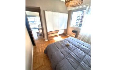 2 ambientes a nuevo. balcón. Amoblado. Centro Mar del Plata