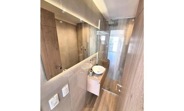 2 ambientes a nuevo. balcón. Amoblado. Centro Mar del Plata