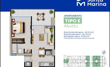 Venta de Apartamento en Santa Marina, Santa Marta, Colombia