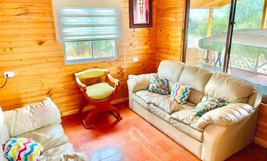 CABAÑAS EQUIPADAS EN TERRENO DE 5.000 M2 EN LONGAVI