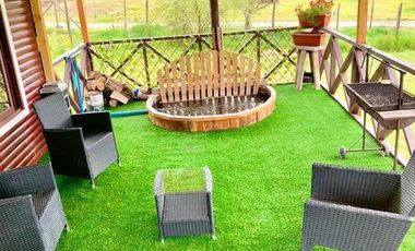 CABAÑAS EQUIPADAS EN TERRENO DE 5.000 M2 EN LONGAVI