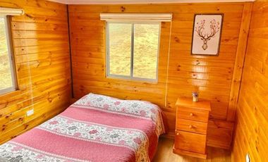 CABAÑAS EQUIPADAS EN TERRENO DE 5.000 M2 EN LONGAVI