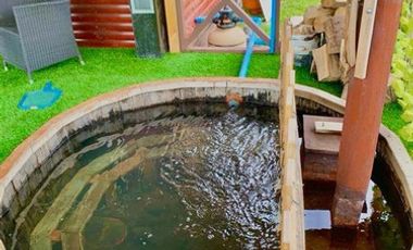 CABAÑAS EQUIPADAS EN TERRENO DE 5.000 M2 EN LONGAVI