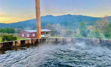 CABAÑAS EQUIPADAS EN TERRENO DE 5.000 M2 EN LONGAVI