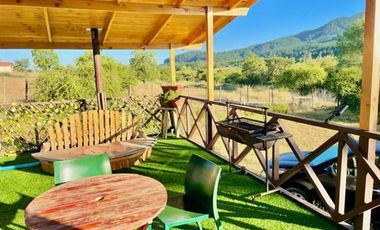 CABAÑAS EQUIPADAS EN TERRENO DE 5.000 M2 EN LONGAVI