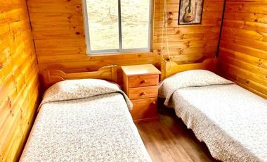 CABAÑAS EQUIPADAS EN TERRENO DE 5.000 M2 EN LONGAVI