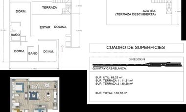 Departamento en Venta en Quintay condominio Santa Augusta