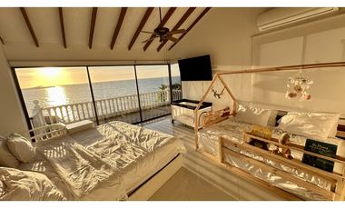 VENTA CASA DE PLAYA CON ACCESO DIRECTO AL MAR SANTA MARTA