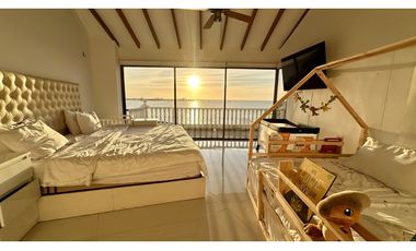 VENTA CASA DE PLAYA CON ACCESO DIRECTO AL MAR SANTA MARTA