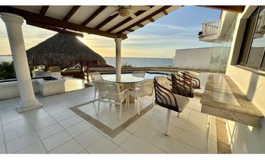 VENTA CASA DE PLAYA CON ACCESO DIRECTO AL MAR SANTA MARTA