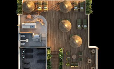 DEPARTAMENTO EN VENTA DE 1 HABITACION CON VISTA AL MAR