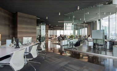 Lujosa oficina en renta de 403m2 en torre corporativa zona Valle Oriente