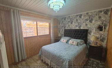 Espectacular casa con piscina en parcela en arriendo