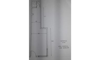 ALQUILER LOCAL COMERCIAL.JEAN JAURES AL 300