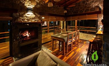 Casa Estilo Cabaña en Aldea de Montaña  -Valle de Calamuchita, Córdoba