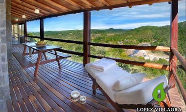 Casa Estilo Cabaña en Aldea de Montaña  -Valle de Calamuchita, Córdoba