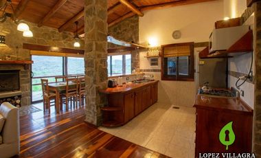 Casa Estilo Cabaña en Aldea de Montaña  -Valle de Calamuchita, Córdoba