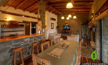Casa Estilo Cabaña en Aldea de Montaña  -Valle de Calamuchita, Córdoba