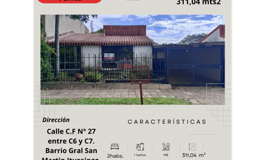 Vendo Casa en Ituzaingó Corrientes