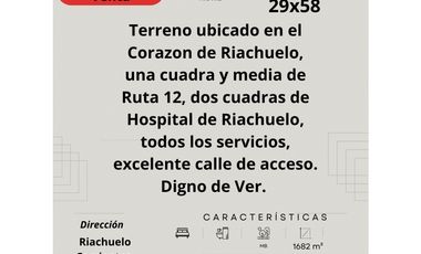 Vendo Terreno en Riachuelo Corrientes