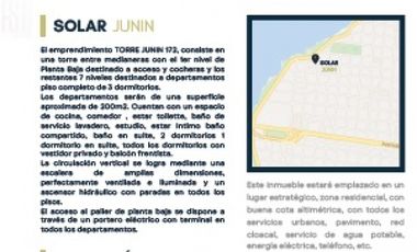 Departamento en Venta Junin 172