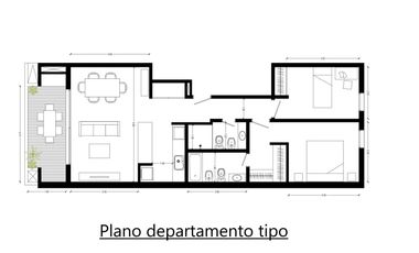 Venta Departamento en Construccion San Isidro 3 Amb Balcon Parrilla. Financiacion