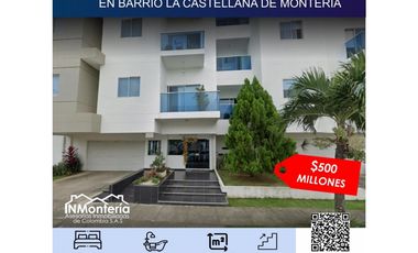 VENTA DE APARTAMENTO EN LA CASTELLANA  MONTERIA
