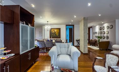 Apartamento amoblado con terraza, Chicó Reservado, Bogotá D.C.