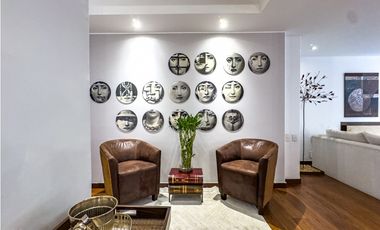 Apartamento amoblado con terraza, Chicó Reservado, Bogotá D.C.