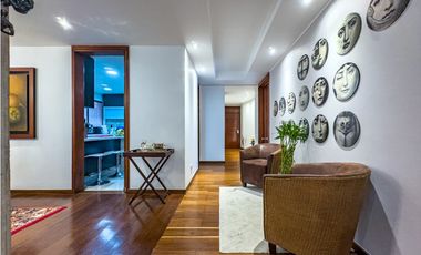 Apartamento amoblado con terraza, Chicó Reservado, Bogotá D.C.