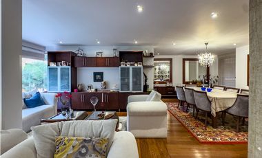 Apartamento amoblado con terraza, Chicó Reservado, Bogotá D.C.