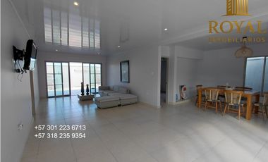 PUNTA ROCA PUERTO COLOMBIA ATLANTICO CASA FRENTE AL MAR 259 M2