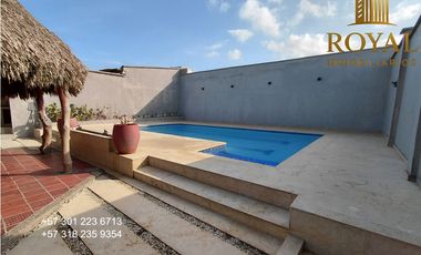 PUNTA ROCA PUERTO COLOMBIA ATLANTICO CASA FRENTE AL MAR 259 M2