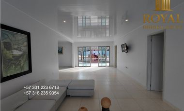 PUNTA ROCA PUERTO COLOMBIA ATLANTICO CASA FRENTE AL MAR 259 M2