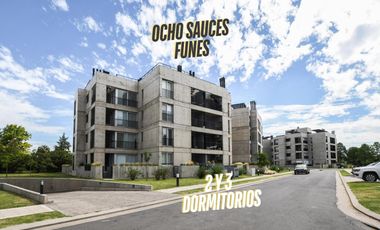 Departamento en  venta de 3 Dormitorios con Cochera. Funes Ocho Sauces