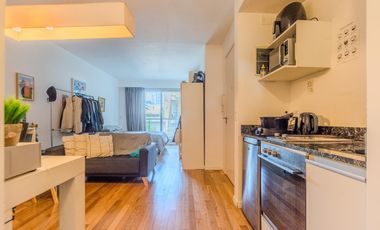 Alquiler Departamento Monoambiente Temporario o Residencial-Amoblado, con Amenities en Palermo