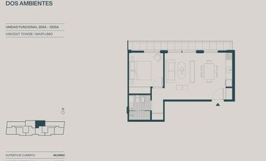 Vincent Tower 2 amb piso 9, con financiación en 36 cuotas, Vicente Lopez