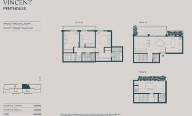 Exclusivo Penthouse 4 amb, tripex en Vicente Lopez - Vincent Tower con financiacion.