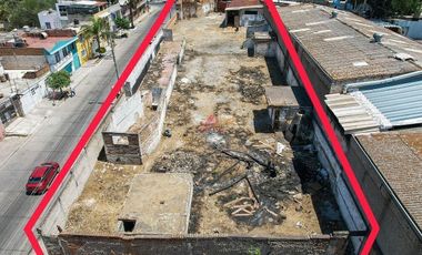 Terreno mixto en venta en Huentitán Guadalajara 2,446 m² para departamentos.