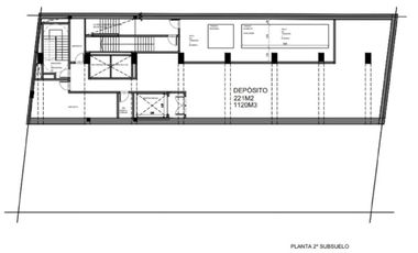 Deposito para warehouse en Balvanera - 3800 m3 brutos de almacenamiento