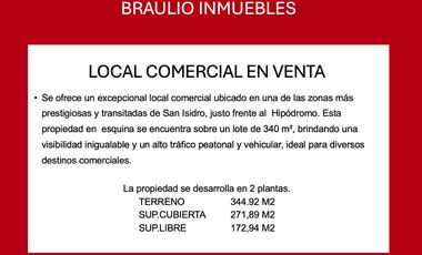 Local en  esquina varios destinos