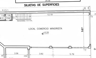 Local o depósito en excelente ubicacion de 80mts2